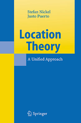 Livre Relié Location Theory de Stefan Nickel, Justo Puerto