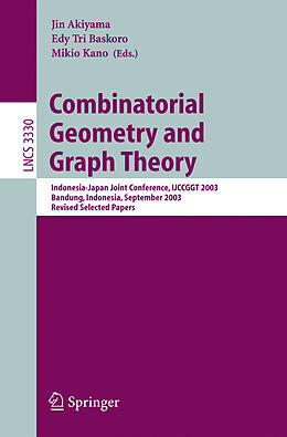 Couverture cartonnée Combinatorial Geometry and Graph Theory de 