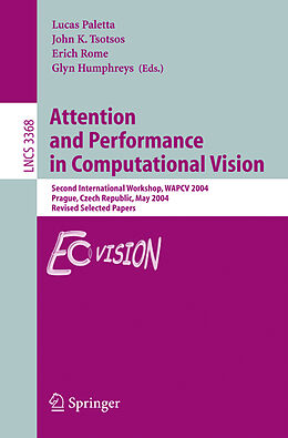 Couverture cartonnée Attention and Performance in Computational Vision de 