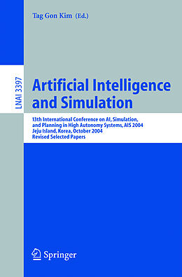Kartonierter Einband Artificial Intelligence and Simulation von 