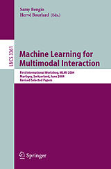 Kartonierter Einband Machine Learning for Multimodal Interaction von 