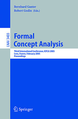 Couverture cartonnée Formal Concept Analysis de 