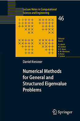 Kartonierter Einband Numerical Methods for General and Structured Eigenvalue Problems von Daniel Kressner