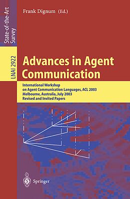 E-Book (pdf) Advances in Agent Communication von 