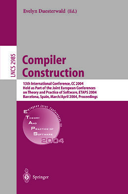 eBook (pdf) Compiler Construction de 