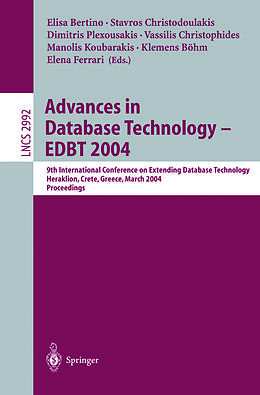 eBook (pdf) Advances in Database Technology - EDBT 2004 de 