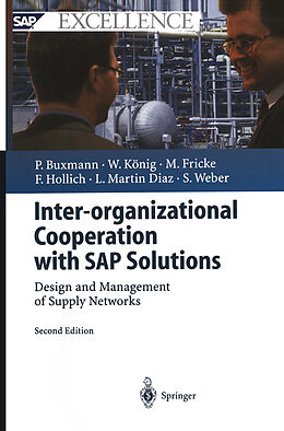 eBook (pdf) Inter-organizational Cooperation with SAP Solutions de Peter Buxmann, Wolfgang König, Markus Fricke