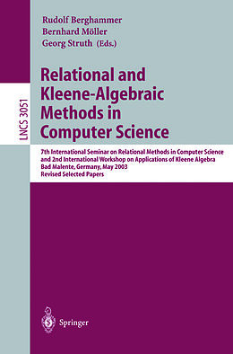 E-Book (pdf) Relational and Kleene-Algebraic Methods in Computer Science von 