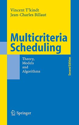 eBook (pdf) Multicriteria Scheduling de Vincent T'Kindt, Jean-Charles Billaut