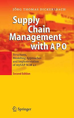 eBook (pdf) Supply Chain Management with APO de Jörg Thomas Dickersbach