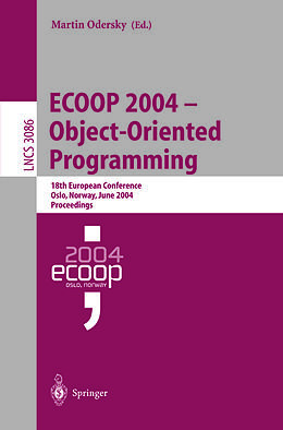E-Book (pdf) ECOOP 2004 - Object-Oriented Programming von 