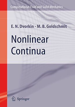 Livre Relié Nonlinear Continua de Eduardo N. Dvorkin, Marcela B. Goldschmit