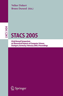 Kartonierter Einband STACS 2005 von 