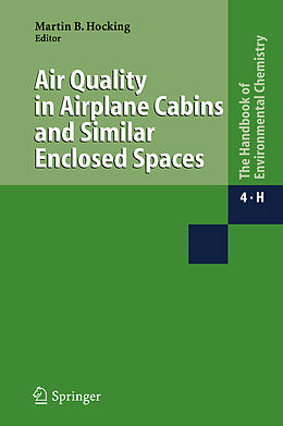 Livre Relié Air Quality in Airplane Cabins and Similar Enclosed Spaces de 