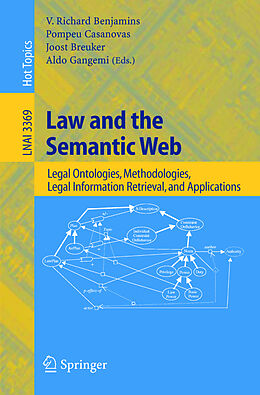Kartonierter Einband Law and the Semantic Web von 