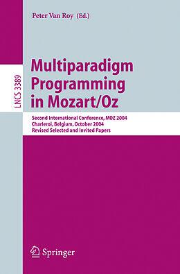 Kartonierter Einband Multiparadigm Programming in Mozart/Oz von 