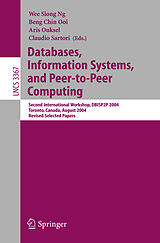 Kartonierter Einband Databases, Information Systems, and Peer-to-Peer Computing von 