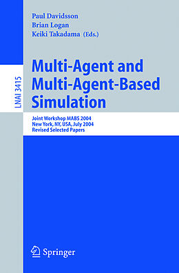 Kartonierter Einband Multi-Agent and Multi-Agent-Based Simulation von 