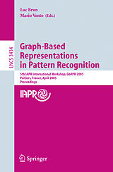 Couverture cartonnée Graph-Based Representations in Pattern Recognition de 
