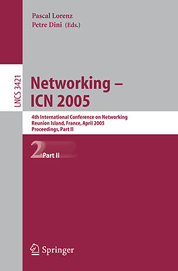 Couverture cartonnée Networking -- ICN 2005 de 