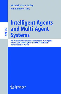 Kartonierter Einband Intelligent Agents and Multi-Agent Systems von 