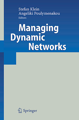 Livre Relié Managing Dynamic Networks de Stefan Klein, Angeliki Poulymenakou