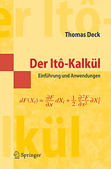 Kartonierter Einband Der Itô-Kalkül von Thomas Deck