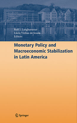 Livre Relié Monetary Policy and Macroeconomic Stabilization in Latin America de 