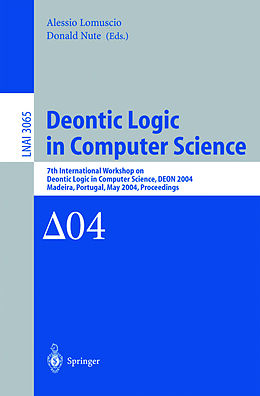 E-Book (pdf) Deontic Logic in Computer Science von 