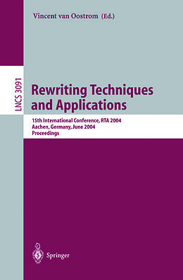E-Book (pdf) Rewriting Techniques and Applications von 