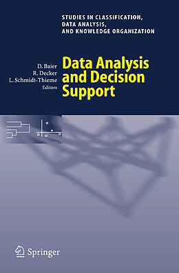 Kartonierter Einband Data Analysis and Decision Support von 