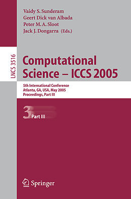 Kartonierter Einband Computational Science -- ICCS 2005 von 