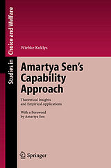 Livre Relié Amartya Sen's Capability Approach de Wiebke Kuklys