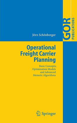 eBook (pdf) Operational Freight Carrier Planning de Jörn Schönberger