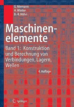 E-Book (pdf) Maschinenelemente von G. Niemann, H. Winter, Bernd-Robert Höhn