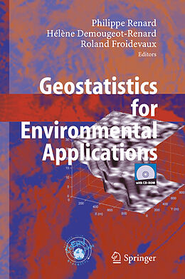 Livre Relié Geostatistics for Environmental Applications, w. CD-ROM de 