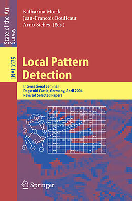 Couverture cartonnée Local Pattern Detection de 
