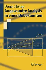 E-Book (pdf) Angewandte Analysis in einer Unbekannten von Donald Estep