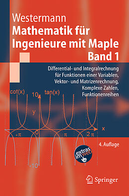 E-Book (pdf) Mathematik für Ingenieure mit Maple. von Thomas Westermann