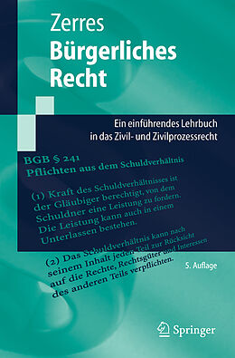 E-Book (pdf) Bürgerliches Recht von Thomas Zerres