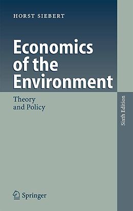 eBook (pdf) Economics of the Environment de Horst Siebert