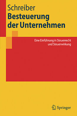 E-Book (pdf) Besteuerung der Unternehmen von Ulrich Schreiber