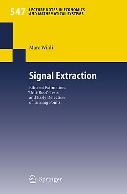 eBook (pdf) Signal Extraction de Marc Wildi