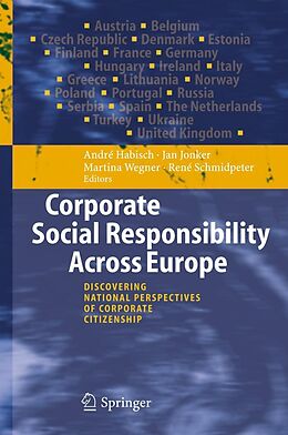 eBook (pdf) Corporate Social Responsibility Across Europe de André Habisch, Martina Wegner, René Schmidpeter