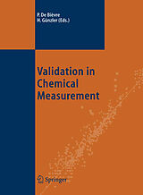 E-Book (pdf) Validation in Chemical Measurement von Paul Bièvre, Helmut Günzler