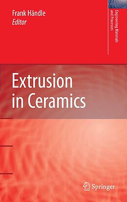 eBook (pdf) Extrusion in Ceramics de Frank Händle.