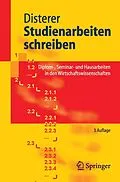 E-Book (pdf) Studienarbeiten schreiben von Georg Disterer