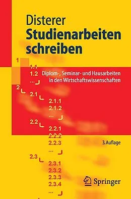 E-Book (pdf) Studienarbeiten schreiben von Georg Disterer