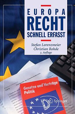 E-Book (pdf) Europarecht - Schnell erfasst von Stefan Lorenzmeier, Christian Rohde