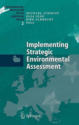 eBook (pdf) Implementing Strategic Environmental Assessment de Michael Schmidt, Elsa João, Eike Albrecht